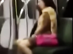 Flashporn in - chinese lady masturbate in public metro