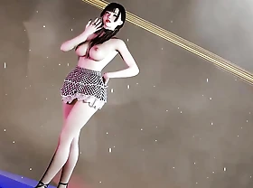 Huge Ass Asian Girl Blinking (3D HENTAI)