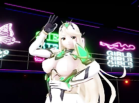 Hikari - Sexy Warrior Girl Dancing (Hentai)