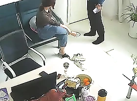 Office surveillance filmed the foreman plus the wife's stake