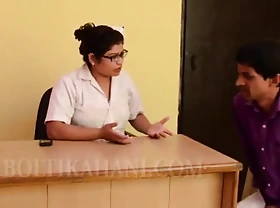 Sexy Indian Doctor Respecting the collaborator of Patient Have Sexy Intercourse