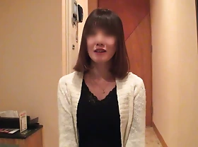 Japanese amercement wife with broad in the beam tits